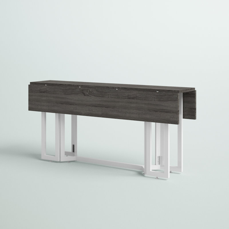 Latitude Run® Adams Drop Leaf Trestle Dining Table & Reviews Wayfair